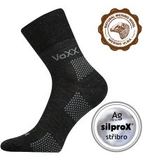 Pánske ponožky s voľným lemom Orionis ThermoCool VoXX® tmavo šedá