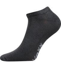 Unisex športové ponožky - 3 páry Rex 00 VoXX® tmavo šedá