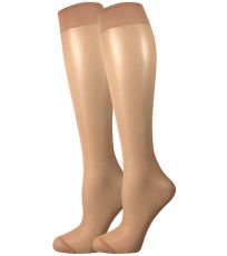 Silónové podkolienky - 6 x 2 páry NYLON 20 DEN Lady B