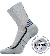 Unisex športové ponožky Vertigo VoXX® svetlo šedá