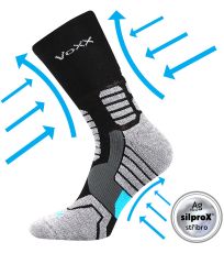 Unisex kompresné ponožky Ronin VoXX® čierna