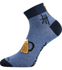 Pánske trendy ponožky - 3 páry Piff VoXX® mix
