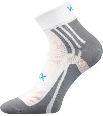 Pánske extra priedušné ponožky - 3 páry Abra VoXX® biela