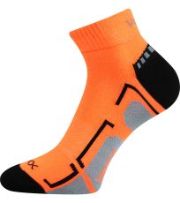 Unisex športové ponožky - 3 páry Flash VoXX® neón oranžová