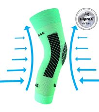 Unisex kompresný návlek na koleno - 1 ks Protect VoXX® neón zelená