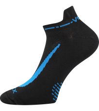 Unisex športové ponožky - 3 páry Rex 10 VoXX® čierna