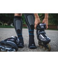 Športové podkolienky In-line III VoXX® čierna/modrá