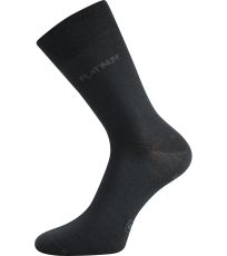 Unisex ponožky z merino vlny - 3 páry Dewool Lonka tmavo šedá