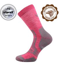 Unisex funkčné ponožky Granit VoXX® ružová