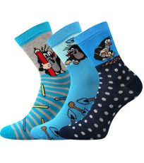 Detské vzorované ponožky Krtek Boma