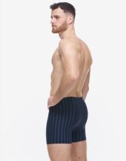 Pánske dlhšie boxerky 74178P GINA Sladkého drievka-zv. modrá