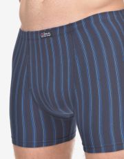 Pánske dlhšie boxerky 74178P GINA Sladkého drievka-zv. modrá