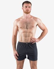 Pánske voľné trenírky 75208P GINA čierna-atlantic