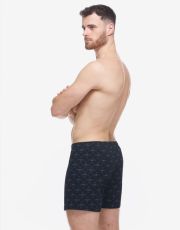 Pánske voľné trenírky 75214P GINA čierna-atlantic