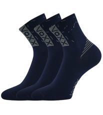 Unisex športové ponožky - 3 páry Codex VoXX® tmavo modrá