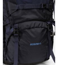 Turistický batoh 45 L ECROW 45-U KILPI Tmavomodrá