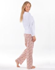 Dámske dlhé pyžamo 19167P GINA 