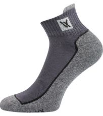 Unisex športové ponožky - 3 páry Nesty 01 VoXX® tmavo šedá