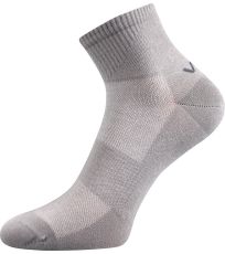Unisex športové ponožky - 3 páry Metym VoXX® svetlo šedá