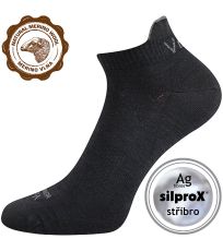 Pánske ponožky s merino vlnou Rod VoXX® čierna