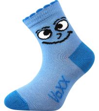 Detské vzorované ponožky - 3 páry Kukik VoXX® mix A - chlapec