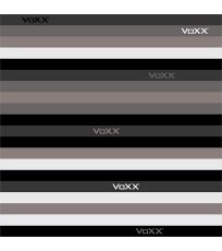Dámsky multifunkčný nákrčník SOLID VoXX® pruhy šedá
