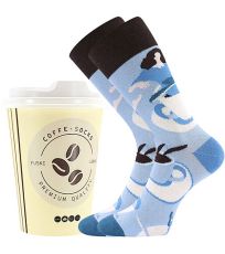 Unisex trendy ponožky Coffee socks Lonka