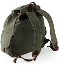 Plátený vintage batoh QD612 Quadra 